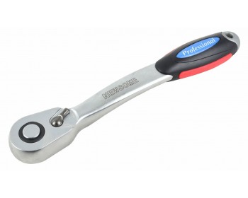 3/8in Drive Ratchet With Curved Handle